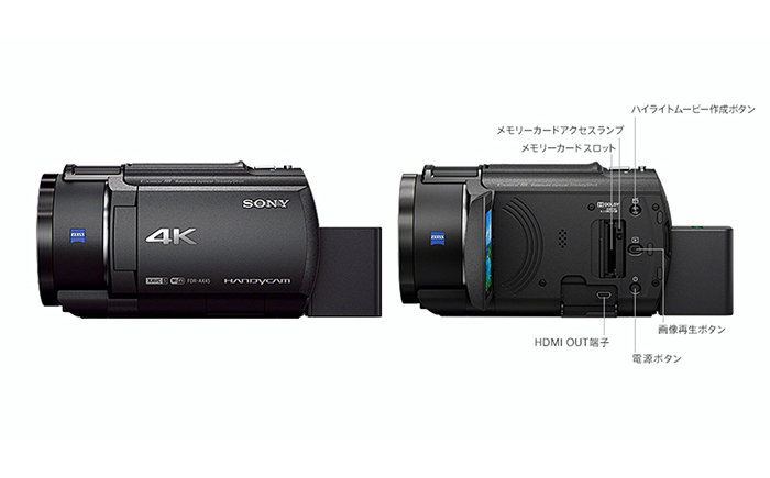 【ブラック】ハンディカム  FDR-AX45A カメラ [BHBZ004]