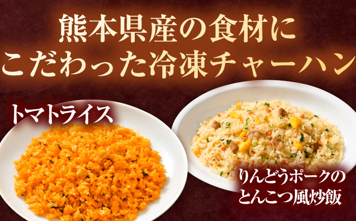 【全6回定期便】熊本県産 こだわり炒飯 バラエティセットA 計2.3kg(230g×10袋) / 冷凍食品 米飯 チャーハン 熊本県 惣菜 菊陽町【ユーユーフーズ株式会社】 [BHCS038]