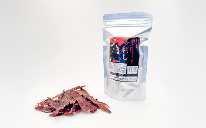 ペット用 馬刺しジャーキー 約100g(約50g×2) / ペットフード ドッグフード 愛犬 馬肉 ジャーキー おやつ ペットおやつ【五右衛門フーズ】 [BHCY061]
