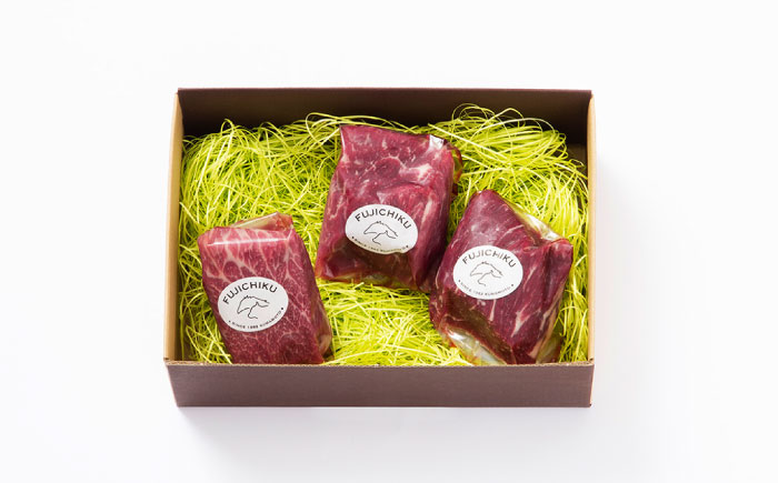 【年内発送は12月11日ご入金分まで！】ふじ馬刺し詰合せ【彩】 / 食べ比べ 国産 馬肉 赤身 熊本県 菊陽町【株式会社フジチク】 [BHAD106]