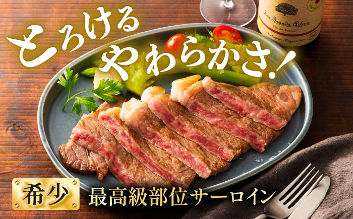 くまもと黒毛和牛「藤彩牛」サーロインステーキ 約400g【株式会社フジチク】 [BHAD126]