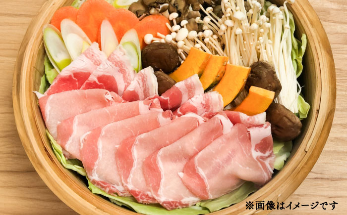 【香心ポーク】しゃぶ用 豚肉モモ (計約1kg) 豚肉【有限会社コーシン】 [BHAH006]
