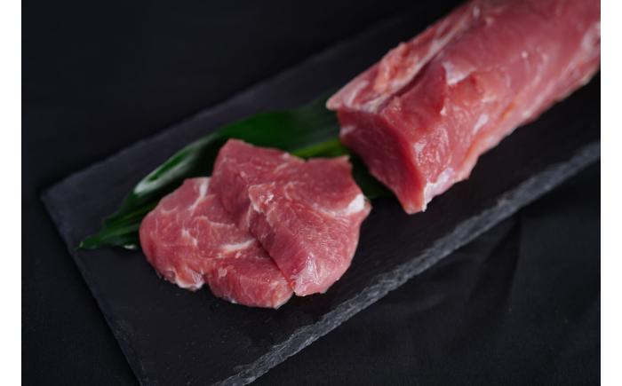 【香心ポーク】ヒレ肉 とんかつ用(計約600g) 豚肉【有限会社コーシン】 [BHAH010]