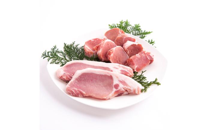 【香心ポーク】 とんかつ食べ比べ(計約1.2kg) 豚肉【有限会社コーシン】 [BHAH012]