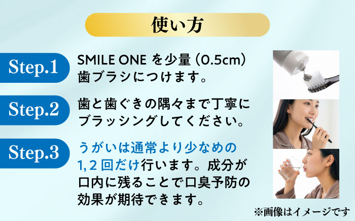 スマイルワン 歯磨剤 50g×2本 / 歯磨き粉 歯磨き 口臭予防 銀イオン ボタニカル成分 虫歯 予防 日用品 オーラルケア すっきり スッキリ さわやか 熊本県 菊陽町【株式会社 ピカッシュ】 [BHBA002]