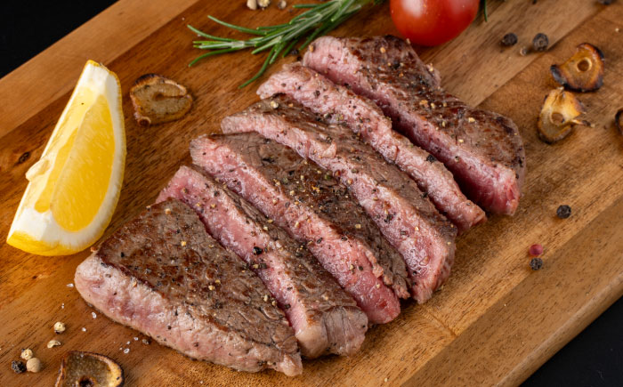 熊本県産 あか牛 ミニステーキ 約480g / ランプ 牛肉 赤牛 牛肉 ステーキ ミニステーキ 熊本県【合同会社 たべたせいか】 [BHBY010]