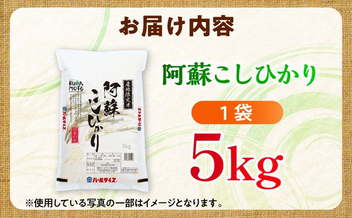 【令和7年産】熊本県産 阿蘇コシヒカリ 5kg 米【熊本パールライス株式会社】 [BHBP001]