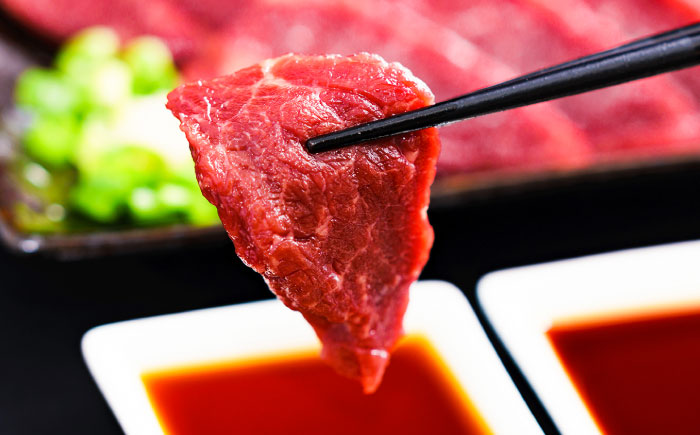 【全6回定期便】純国産馬 赤身馬刺し盛り 計約1kg (約100g×10個) / ばさし 馬刺 あかみ 熊本馬刺し 熊本県 菊陽町【株式会社古閑ファーム】 [BHDF043]