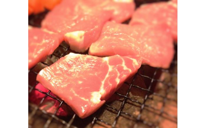 【香心ポーク】焼肉用モモ 約750g(250g×3パック) 豚肉【有限会社コーシン】 [BHAH005]