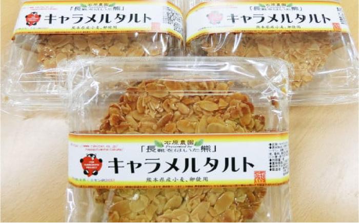 手作りキャラメルタルト 5個セット (約直径15cm×5)【有限会社さんふれあ】 [BHAK014]