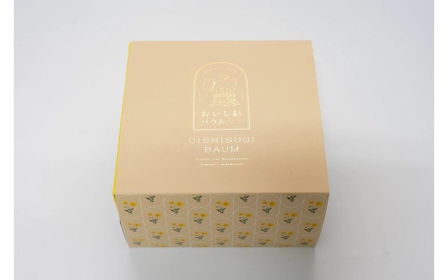 米粉で作ったおいし杉バウム 4個セット（ソフト・ハード 各2個）おいし杉バウム バウムクーヘン ソフト ハード 各2個 セット 4個 グルテンフリー 米粉 菓子 洋菓子 お菓子 詰め合わせ 食べ比べ ギフト 贈答用 スイーツ お取り寄せ 大仁産業 熊本 阿蘇 南小国町 送料無料