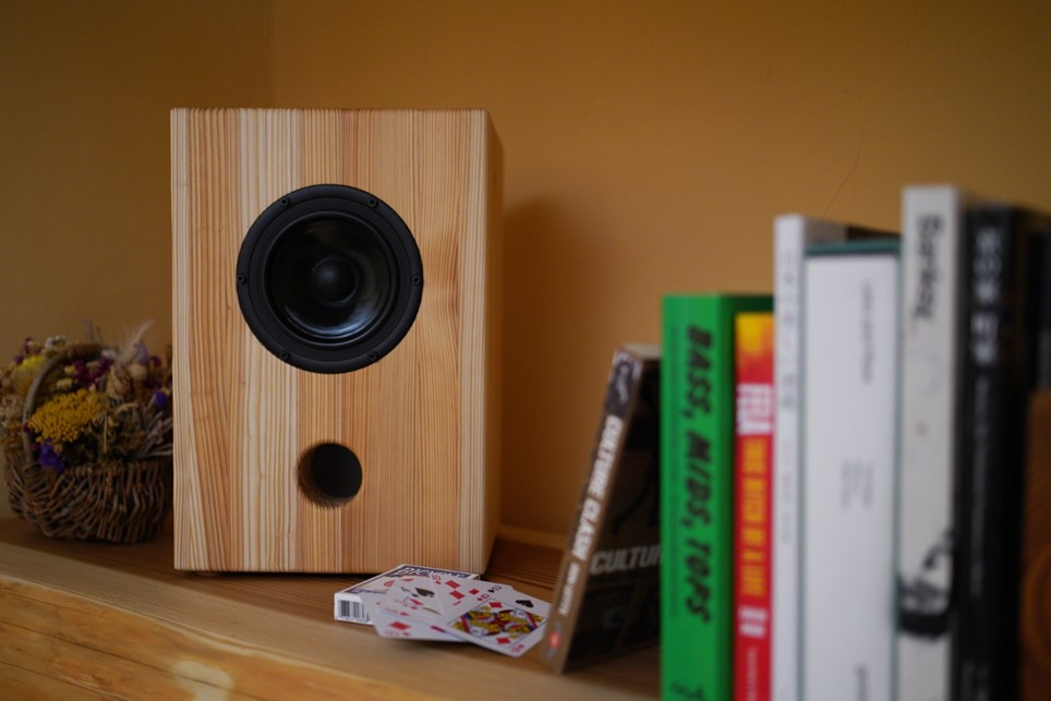 【Higo Beat】 Sugi5 ペアスピーカー 小国杉 国産 木製 天然木 無垢材 スピーカー 音響 Higo Beat 熊本 阿蘇 南小国町 送料無料