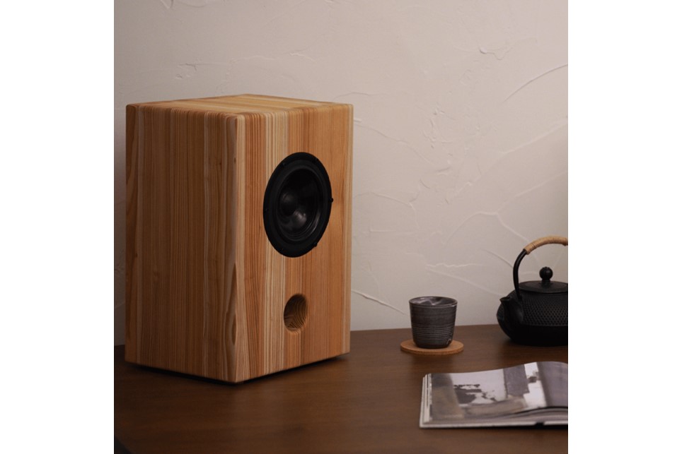【Higo Beat】 Sugi5 ペアスピーカー Bluetoothアンプ付  小国杉 国産 木製 天然木 無垢材 スピーカー 音響 Bluetooth Higo Beat 熊本 阿蘇 南小国町 送料無料