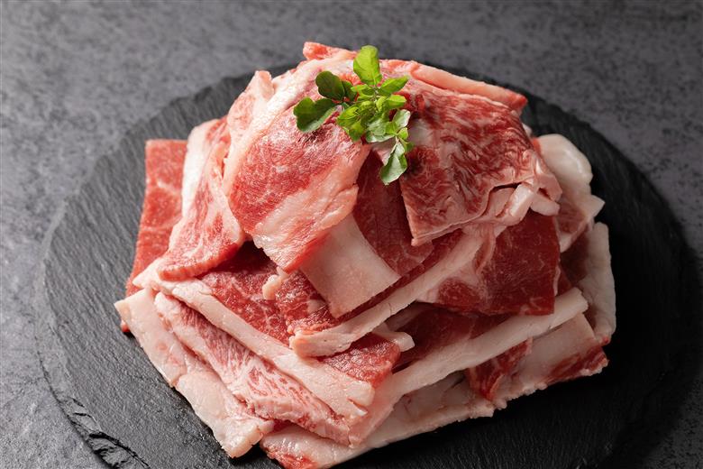 訳あり くまもと黒毛和牛 切り落とし 焼肉 400g 牛肉 和牛 国産 赤身 厚切り バーベキュー BBQ わけあり ワケアリ ギフト 贈答用 ワイエスフード 熊本 阿蘇 南小国町 送料無料