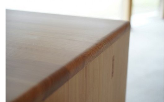 【Foreque】 小国杉 ダイニングテーブル 120cm 木製 天然木 無垢材 テーブル デスク 家具 インテリア ギフト 贈答用 受注生産 Foreque 熊本 阿蘇 南小国町 送料無料