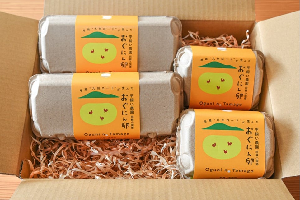 【南小国町産】平飼い養鶏で育った「おぐにん卵」 32個（30個+割れ補償2個）