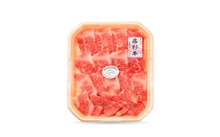藤彩牛 焼肉用 バラ（カルビ） 200g くまもと黒毛和牛 カルビ バラ 熊本県産 黒毛和牛 和牛 牛 国産 焼肉 BBQ バーベキュー 贅沢 贈答用 ギフト フジチク 熊本 阿蘇 南小国町 送料無料