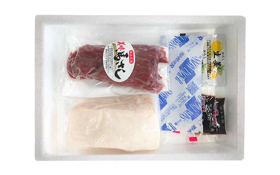 馬刺し〈赤身・コウネ〉セット 200g 赤身 コウネ セット 馬 馬肉 馬刺し たてがみ タテガミ 肉刺し 醤油 贈答用 ギフト まるしげ家 熊本 阿蘇 南小国町 送料無料