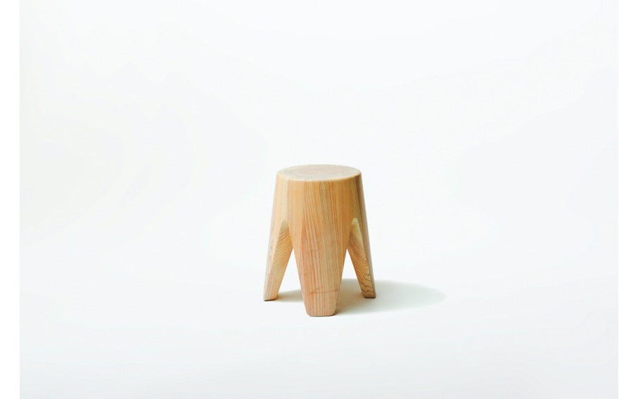 【FIL】4レッグスツール MASS Series 4leg Stool　小国杉 スツール チェアー チェア ローチェア 丸椅子 椅子 インテリア 家具 木製 無垢材 受注生産 おしゃれ リビング ダイニング Foreque 熊本 阿蘇 南小国町 送料無料