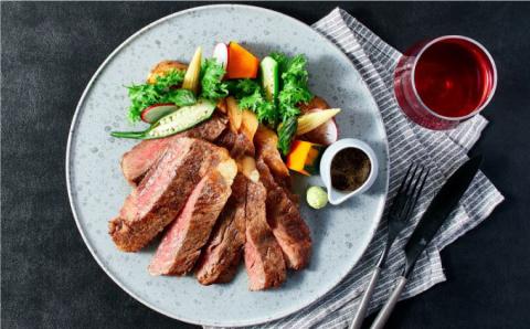 熊本県産黒毛和牛　黒樺牛ロースステーキ　400ｇ×3回【定期便】