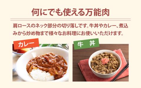 【訳あり】熊本県産あか牛　切り落とし1,000ｇ《60日以内に出荷予定(土日祝除く)》---ubuyama_kzs_4_1kg---