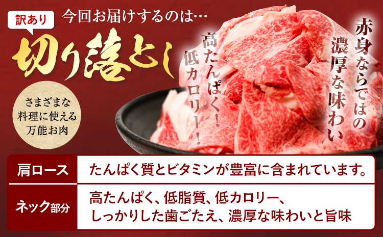 熊本県産あか牛 切り落とし 700g あか牛 牛肉 切り落とし 切落し ギフト 贈り物 贈答用 熊本 阿蘇 送料無料 【配送不可地域：離島】《60日以内に出荷予定(土日祝除く)》---ubuyama_kzs_3_700g---