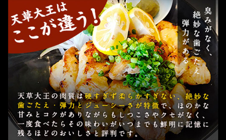 天草大王 バーベキュー用 カット肉 (もも・むねミックス) 1kg 【配送不可地域：離島】あそ大王ファーム株式会社 《60日以内に出荷予定(土日祝除く)》熊本 産山 鶏 鶏肉---ubuyama_adf_5_1kg---