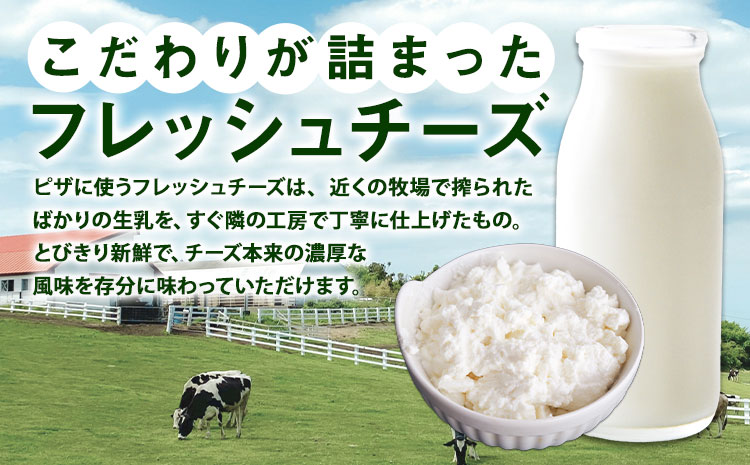 ピザ 冷凍PIZZA 4枚 セット マルゲリータ クワトロフォルマッジ UBUYAMAPLACE 《30日以内に出荷予定(土日祝除く)》熊本県 産山村---ubuyama_mot_4_4p---