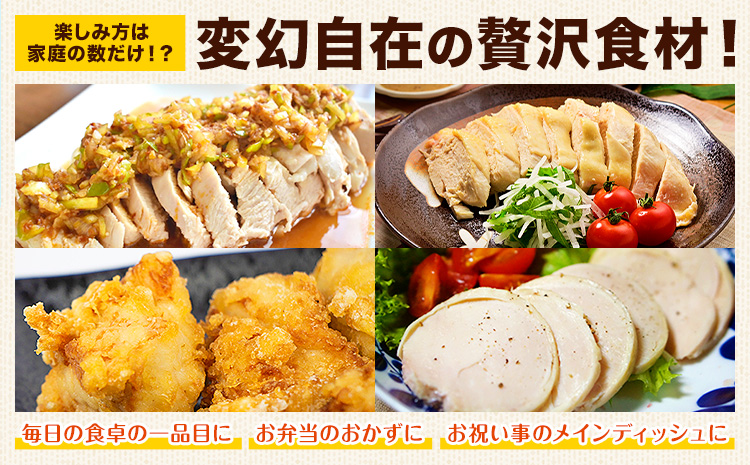 大容量 鶏肉 熊本県産 若鶏むね肉 約2kg×4袋 たっぷり大満足！計8kg！《1月中旬-2月末頃出荷》ムネ 鶏ムネ ムネ肉 若鶏ムネ---ubuyama_lcl_595_8kg---