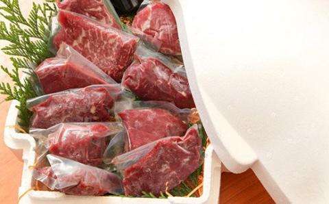 国産くまモンBOX入り「上赤身セット」+ 馬肉おつまみ 3点 食べ比べ