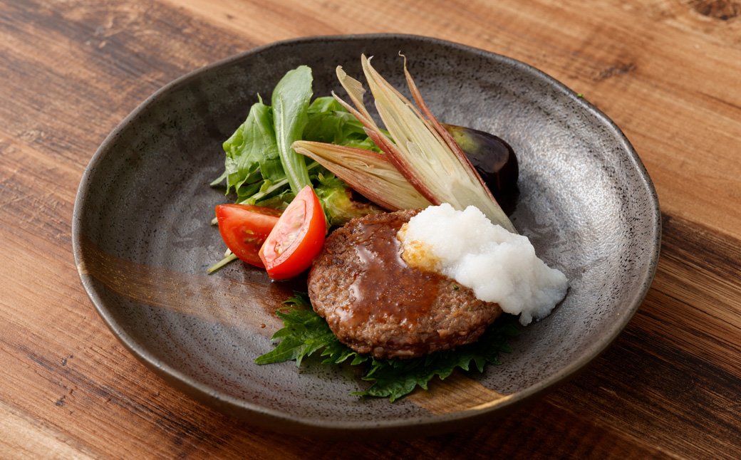 馬刺しを使ったハンバーグ 5個入り 80g×5個 肉 にく お肉 おにく 馬 馬肉 ハンバーグ 惣菜 熊本県 高森町