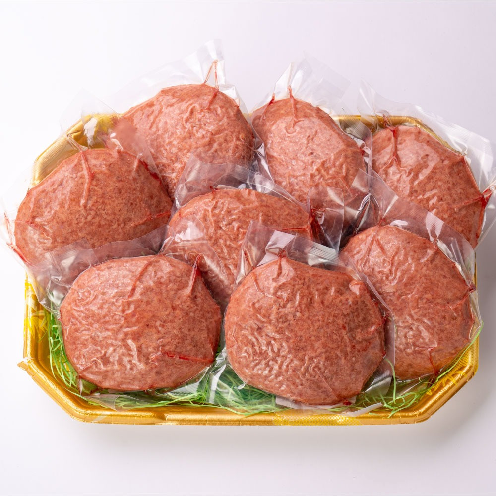 お肉屋さんの 特選 あか牛 ハンバーグ 8個 セット 150g×8 計1200g