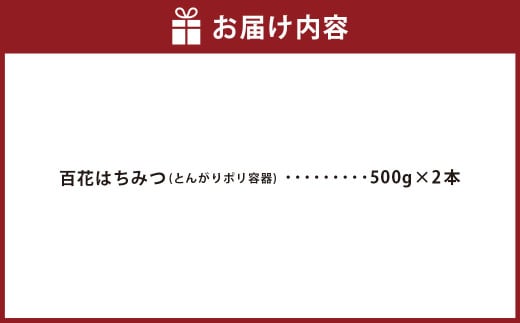 邪神ちゃんドロップキック【世紀末編】オリジナル化粧箱と邪神ちゃん田楽缶バッジ付き～百花はちみつ 合計1kg（500g×2本）とんがりポリ容器 邪神ちゃん 世紀末編 グッズ 熊本県 高森町