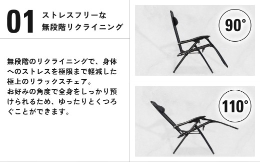 【THE MW】無段階 リクライニングチェア オリーブグリーン