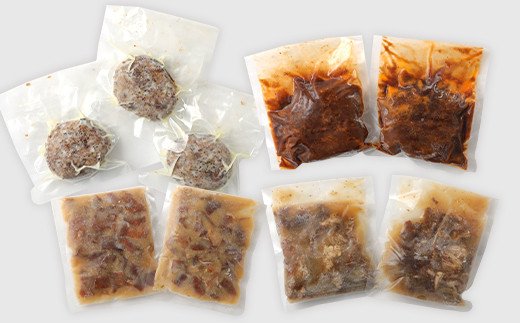 菅乃屋シェフ 馬肉 お惣菜 詰め合わせ 1.67kg