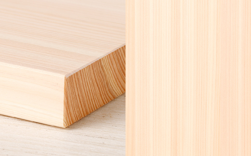 阿蘇南郷檜 まな板 『南阿蘇の薫り』 長さ42cm 奥行26cm 厚み3cm