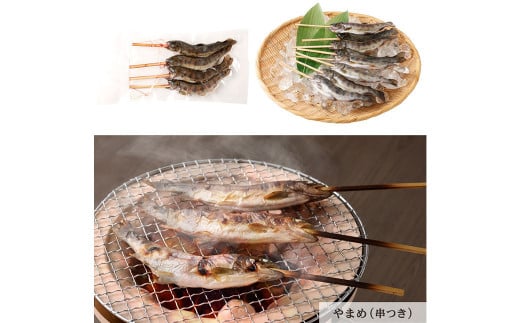 阿蘇から届く かわべの湧水やまめ・ASOサーモン 阿蘇一周セット 川魚 やまめ サーモン 熊本県 高森町