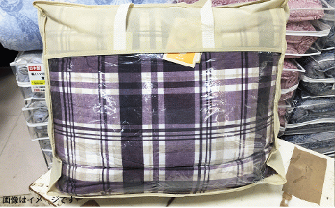 羽毛掛ふとん 1.2kg 150×210cm シングルサイズ 立体キルト 【ピンク系】