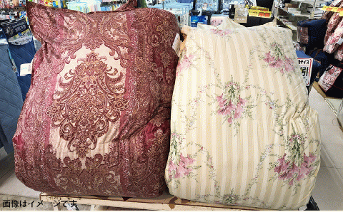 シルクタッチ ツインドームキルト ハンガリー産 羽毛掛ふとん 1.3kg 150×210cm シングルサイズ 【ピンク系】