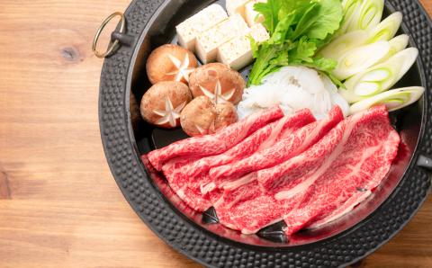 【GI認証】くまもとあか牛 ロース すきやき用 500g G58Q