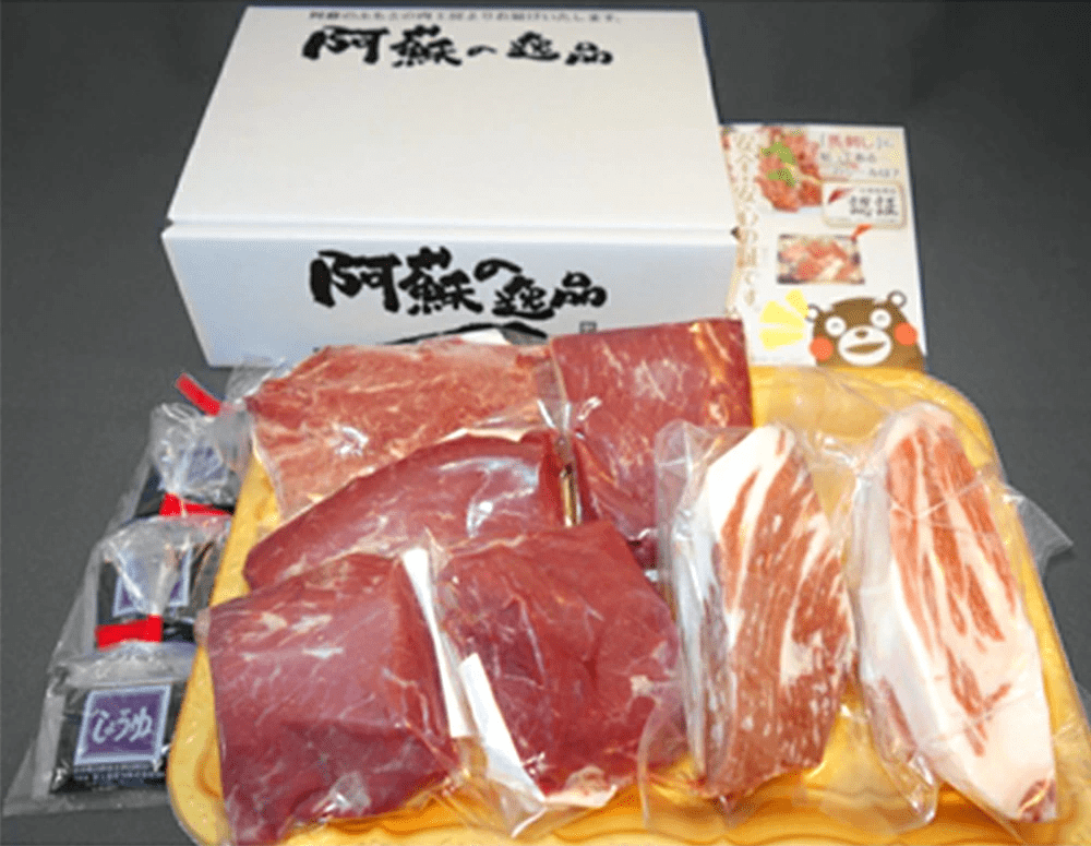 熊本馬刺し 大トロ 霜降り 入り セット 合計約700g 3種類 (バラ/ウデ/モモ) 醤油付き 真空パック 小分け 食べ比べ