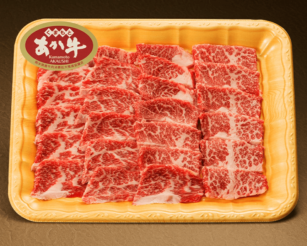 熊本県産 あか牛 カルビ 焼肉用 300g 肉 お肉 牛肉 和牛 赤牛 褐毛和牛 焼き肉 BBQ やきにく