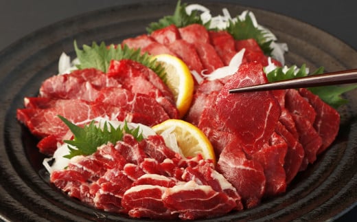 熊本県産 馬刺し 450g セット （小） 食べ比べ 詰め合わせ 醤油付き 馬肉 肉