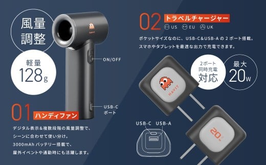 モバイルバッテリーセット （ モバイルバッテリー・ストラップ・充電プラグ・小型エアファン ） ／ 5000mAh 携帯充電器 充電器 充電機 携帯充電 充電 バッテリー 携帯バッテリー 【&Less】