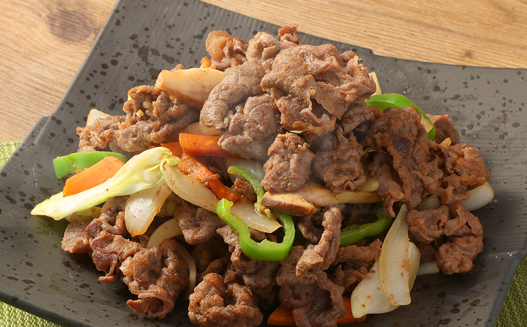 【3ヶ月定期便】馬小間スライス 約1kg