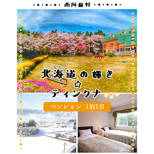 1泊2食付ペア宿泊券 ペンション北海道の輝き☆ティンクナ 《30日以内に出荷予定(土日祝除く)》熊本県南阿蘇村 宿泊券---isms_teinktike_30d_r7_98000_2i---