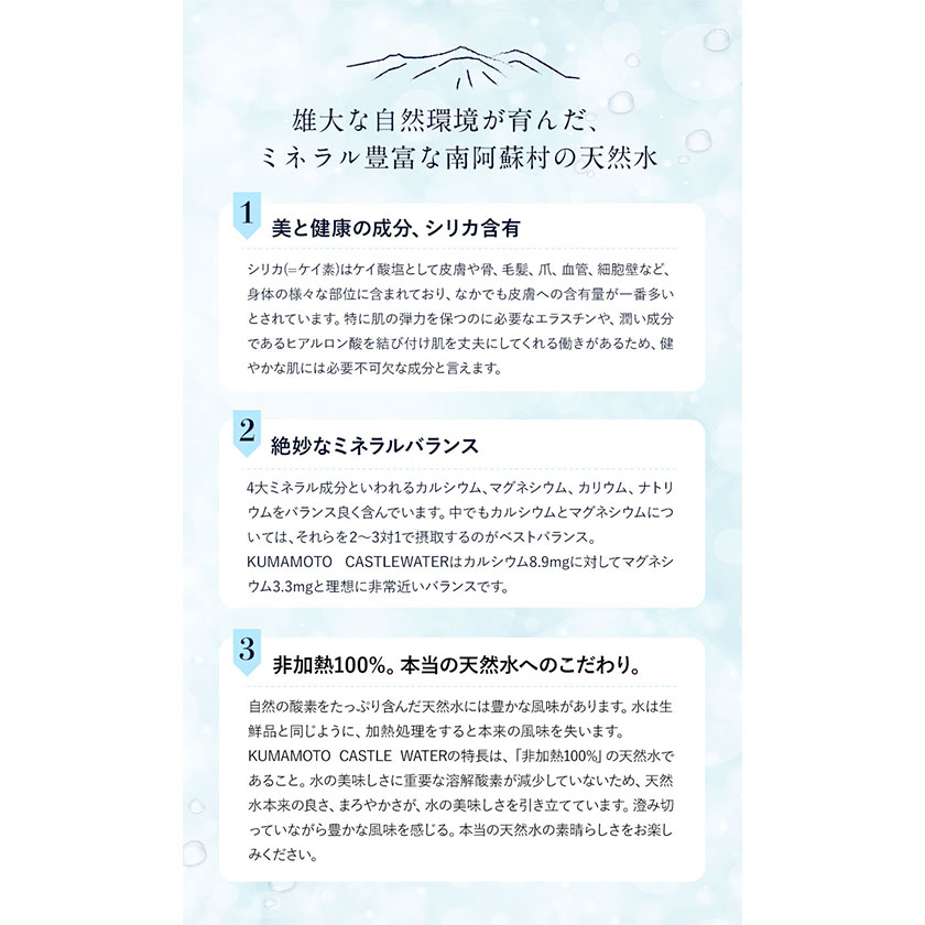 KUMAMOTO CASTLE WATER 380ml×12本セット《30日以内に出荷予定(土日祝除く)》ハイコムウォーター 水---sms_hcmkcw_30d_r7_15000_12i---