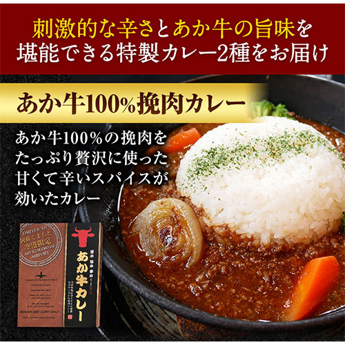 あか牛 カレー 詰め合わせ セット 2種 4食 セット あかうし 三協畜産 《60日以内に出荷予定(土日祝除く)》---sms_skakrt_r7_60d_16000_4set---