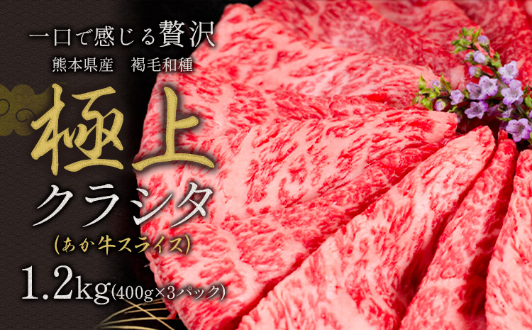 国産 牛肉 赤身 クラシタ ロース すき焼き しゃぶしゃぶ 鍋 クラシタ あか牛 送料無料 肉 牛肉 ロース 肩ロース 1200g クラシタ あか牛 赤牛 あかうし 《1月中旬-3月末頃出荷》九州 食品 お取り寄せ---mna_fakakrst_bc13_17000_1200g---