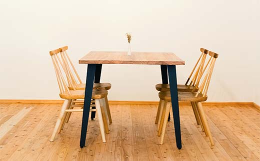 FKK19-20A_ Podia 小国杉無垢天板ダイニングテーブル（エッジ脚）